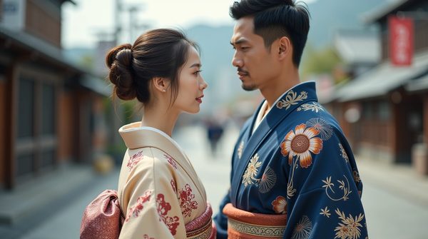 Kimono femme et homme : l'élégance du vêtement traditionnel japonais dans la modernité