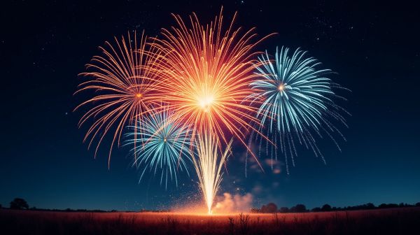 Transformez votre anniversaire en spectacle avec des feux d'artifice